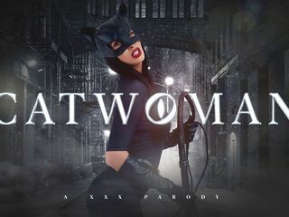 Malaking suso diva clea gaultier bilang catwoman makakakuha ng dominasyon. | xhamster